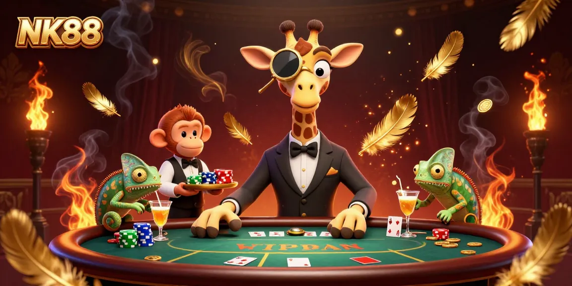 Experience winning moments at NK88's immersive poker game with rich visual details.