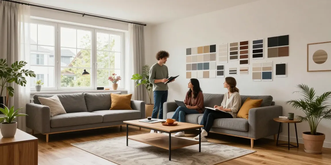 Innenausbau Augsburg: Stilvolles Wohninterieur mit Designern und Lichtspielen