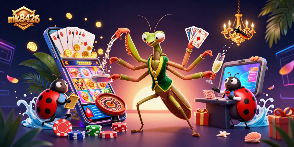 Engage with mk8426 thrilling slot games and dynamic casino action featuring vibrant characters.