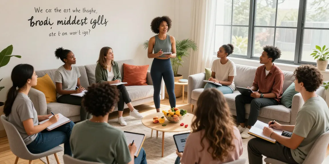 Workshop zur Mindset stärken mit engagierten Teilnehmern in inspirierender Umgebung.