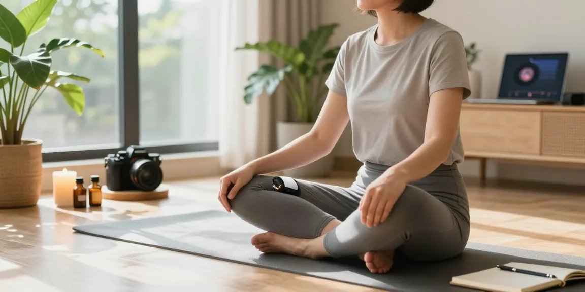 Vagusnerv stimulator kaufen for enhanced relaxation and wellness in a tranquil home setting.