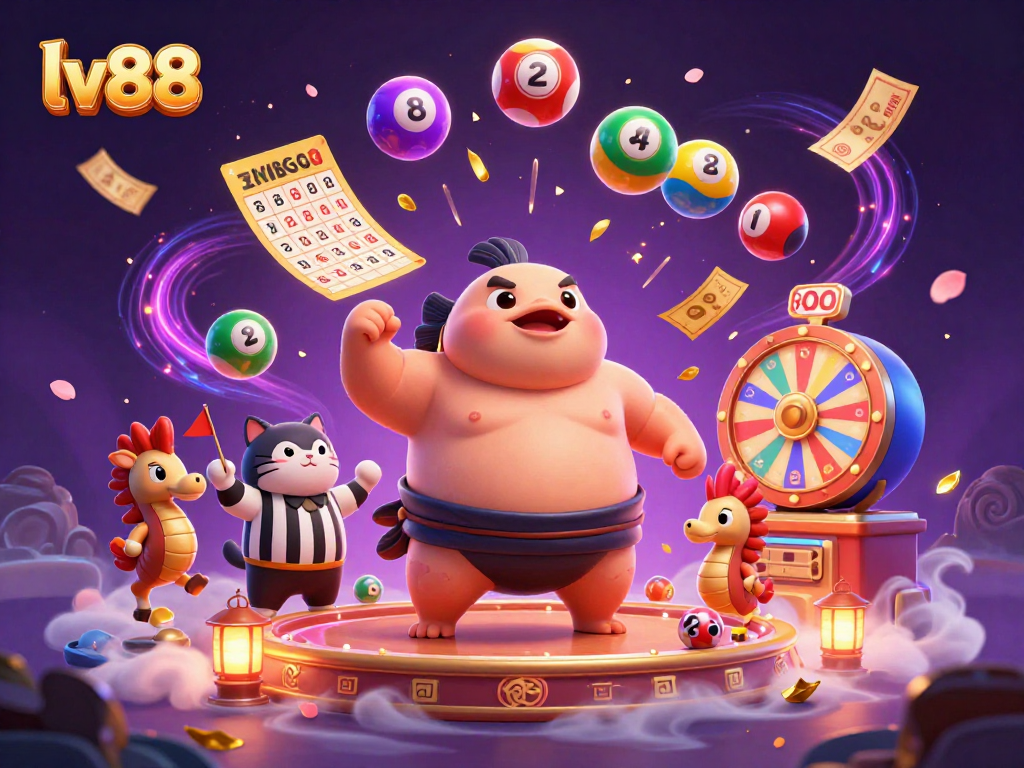 lv88 engages players with a vibrant underwater casino scene full of action and excitement