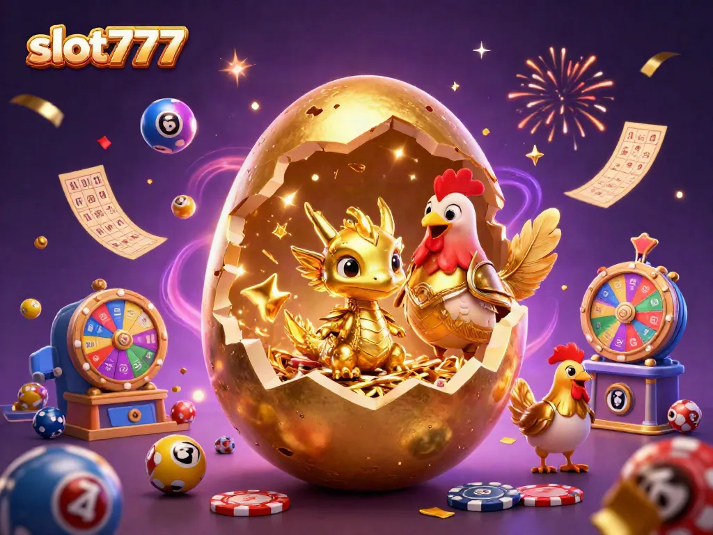 Mainkan slot777 dengan keberuntungan saat melihat naga emas di tengah tumpukan chip poker