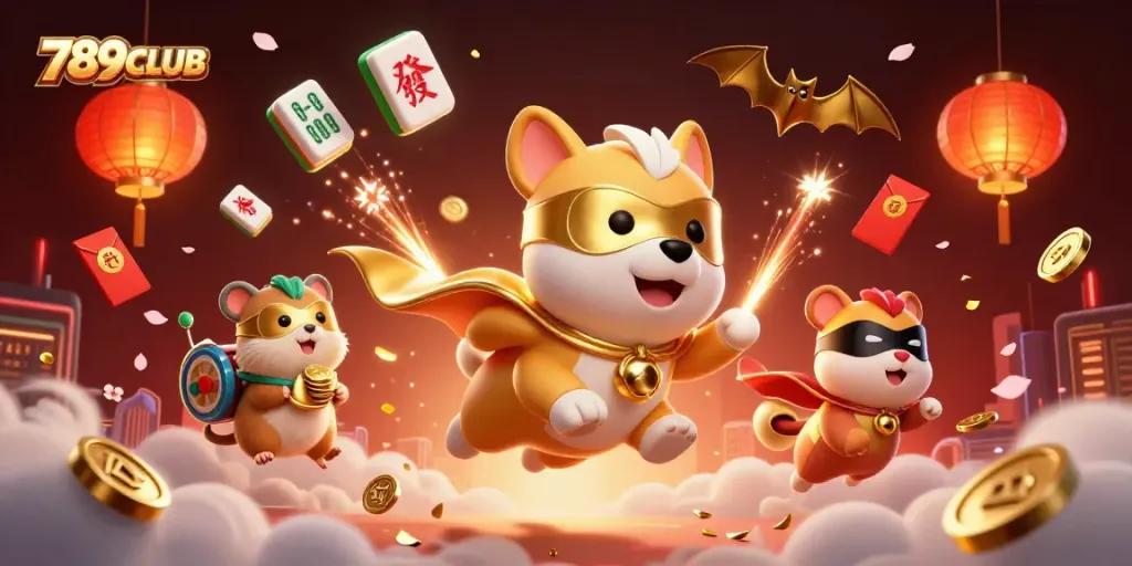 Join 789CLUB for an exhilarating casino experience featuring vibrant slots, coins, and dynamic elements.