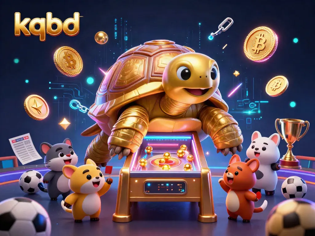 Experience kqbd in a vibrant casino scene with a golden tortoise and lively betting elements.