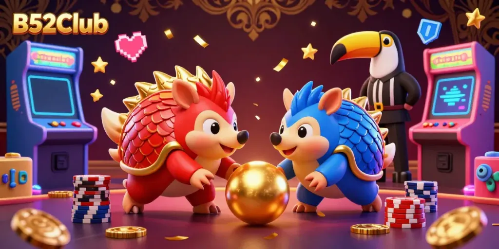 B52Club pangolins enhance poker gaming experience with vibrant casino dynamics.