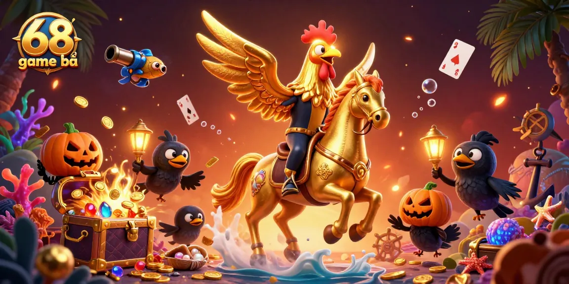 Experience thrilling action at 68 game bài with vibrant 3D casino adventures and exciting game elements.