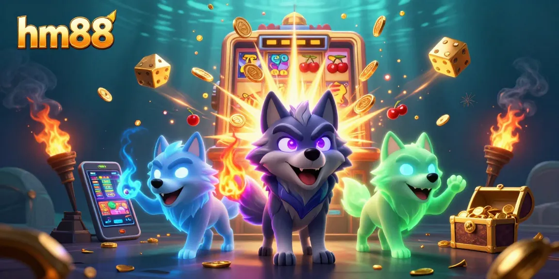 Play big wins on hm88 with dynamic slot machines and ghostly wolf companions.