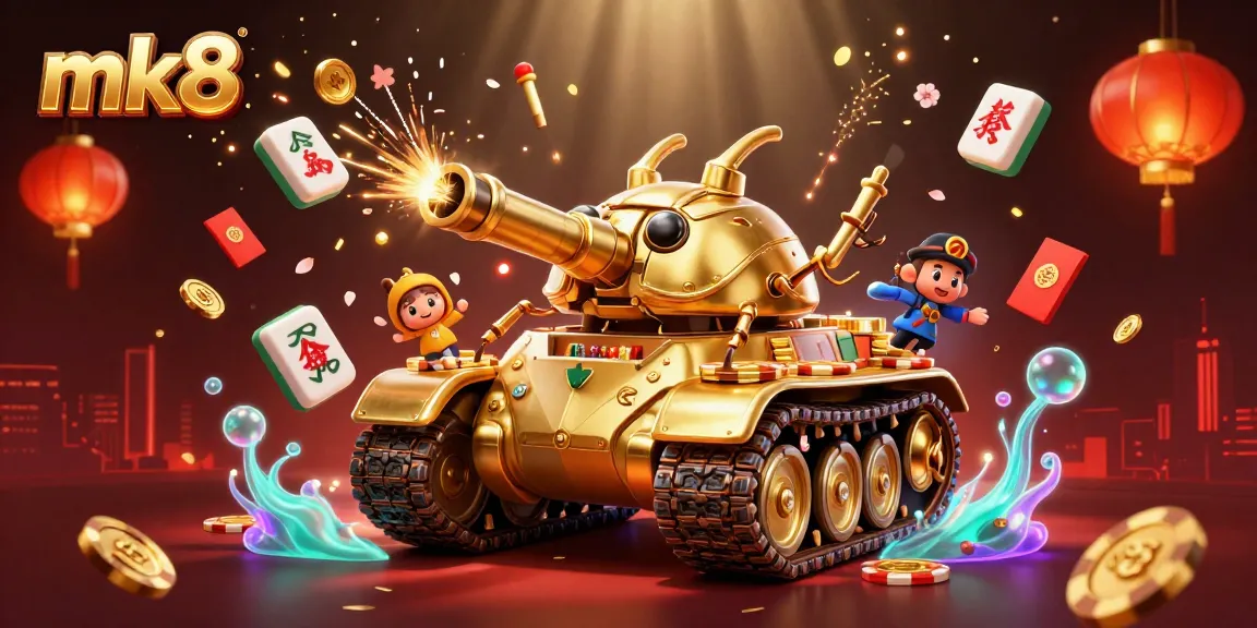 Experience thrilling moments at mk8's enchanting miniature casino within a golden beetle tank.