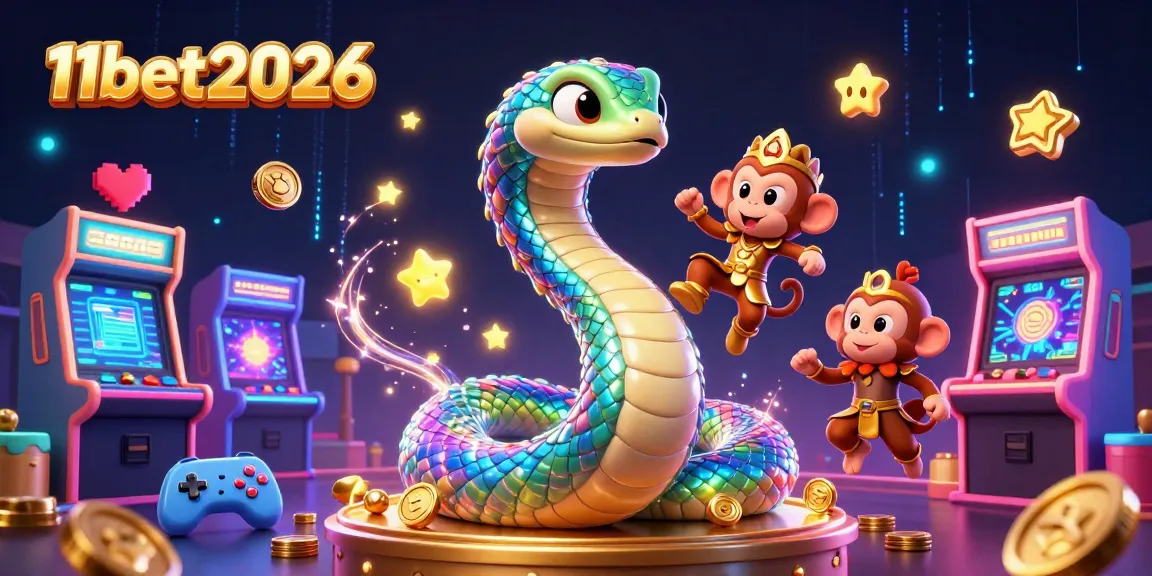 Experience the thrill of 11bet2026 with a vibrant 3D casino fantasy scene full of gaming excitement.