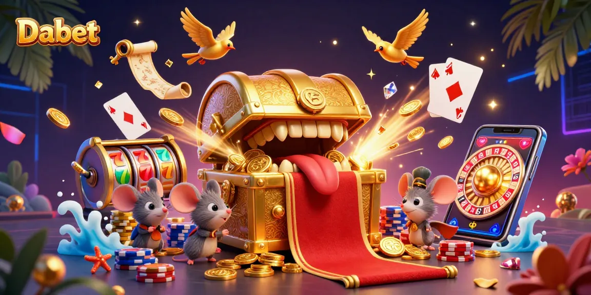 Dabet slot machines lure in players with vibrant treasures and casino excitement.